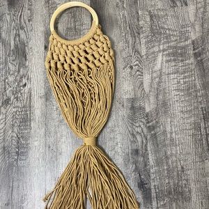 Boho style fringe purse